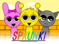 Sprunki Remastered Alpha Test Remix V2 Game Logo