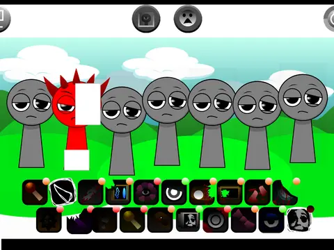 Official cover art for Sprunki Remastered But All Alive Demo game