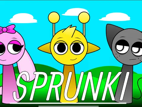 Official logo for Sprunki Remastered game