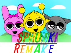 Logo for Sprunki Remix, an Incredibox music mixing game