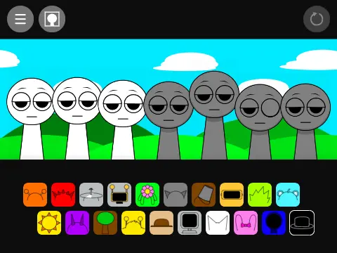 Sprunki Remix 3080 game cover featuring remixed Sprunki characters and musical elements