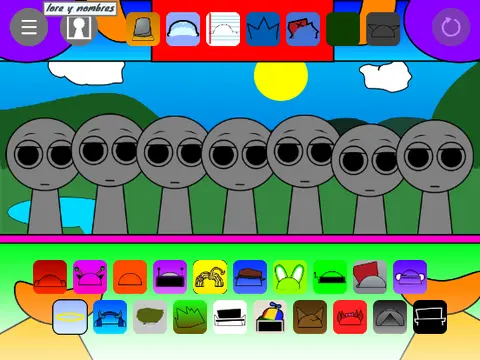Sprunki Remix V2 Incredibox Game Cover