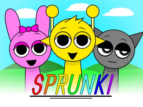 Sprunki Repost Remix But Bad Game Cover