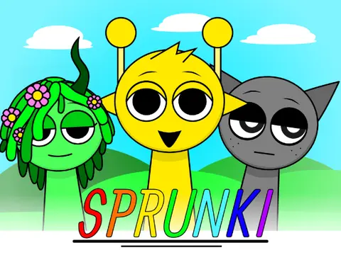 Sprunki Repost Remix Finished Game Cover Art