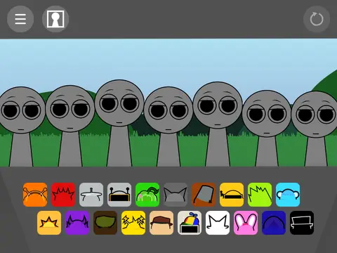 Sprunki Retake game cover showing updated characters
