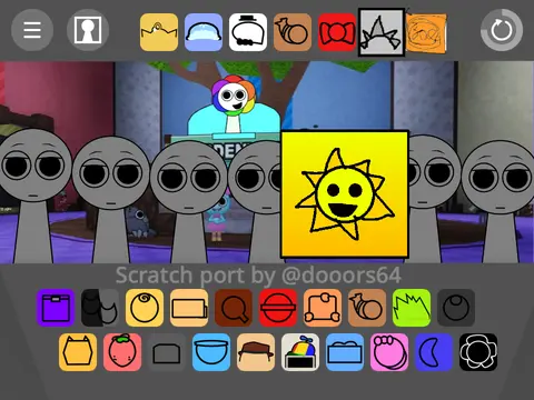 Sprunki Retake Dandys World Game Logo