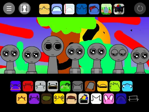 Official logo for Sprunki Retake Babies But Soo Epic game featuring cute baby Sprunki characters