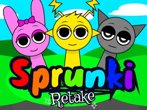 Sprunki Retake But Actual Sprunki - Colorful Music Rhythm Game