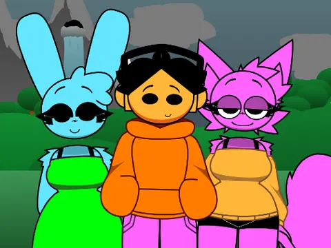 Logo for Sprunki Retake But Human OC Edition mod