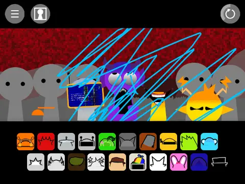 Logo for the Sprunki Retake But I Ruined It Some More Remix mod game