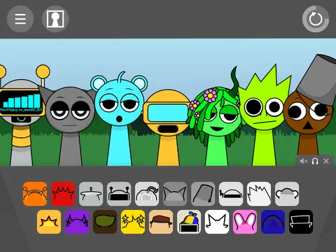 Sprunki Retake custom style work in progress music game character