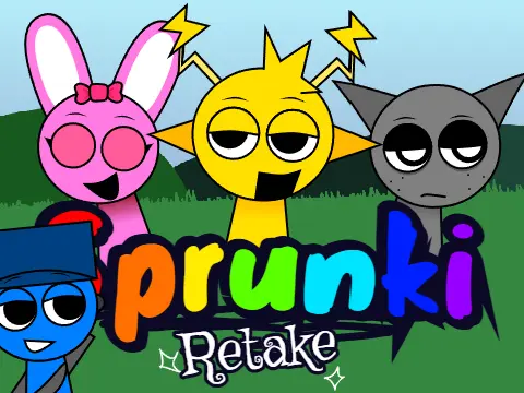 Sprunki Retake But Its Bill Fix Some Stuff Game Logo