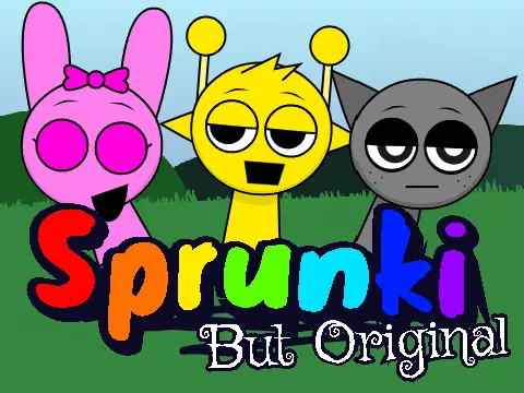 Official logo for Sprunki Retake But Original game