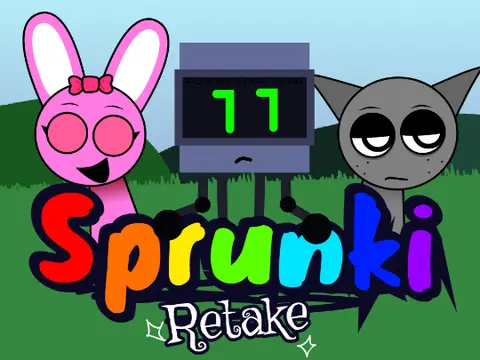 Cover image for the Sprunki Retake But Placeholders 1 community project where users add their OCs