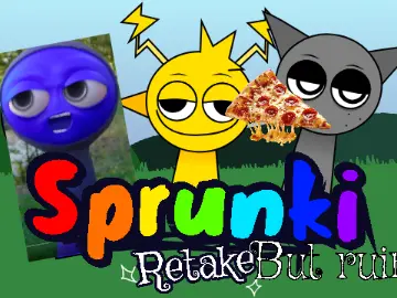 Funny Ruined Version of Sprunki Retake with Chaotic Sounds
