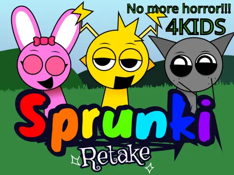 Cover for Sprunki Retake But With Multi No Horror, a non-horror music game