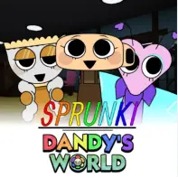 Sprunki Retake Dandy's World Official Game Cover
