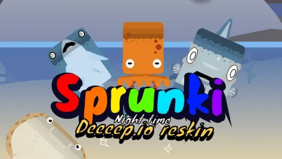 Sprunki Retake Deeep IO Reskin Game Logo