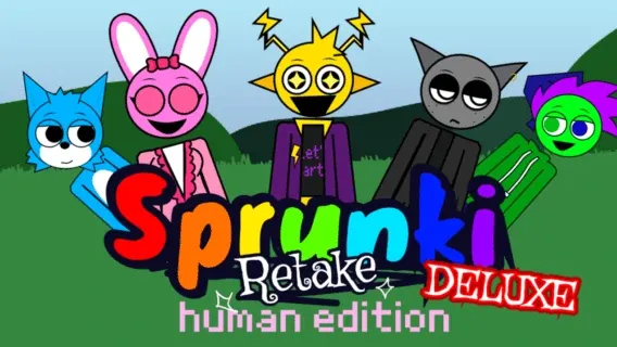 sprunki retake: deluxe human edition