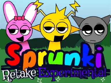 Sprunki Retake Experimenta Demol V4.0 Turbowarp Game Cover