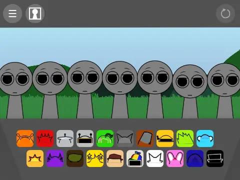 Sprunki Retake Final Update character with hand animations