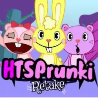 Official Sprunki Retake Happy Tree Friends Logo