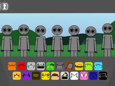Sprunki Retake Human Edition - Horror Mod Game Sprunki Retake Human Edition Game Cover Art