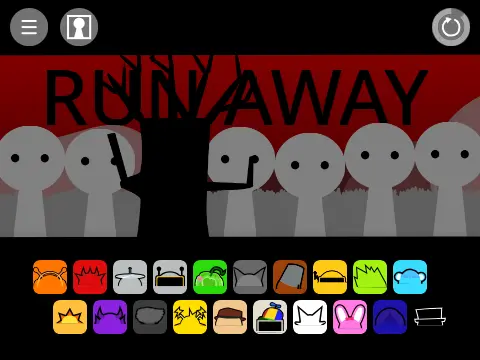 Sprunki Retake Mod game logo featuring custom characters