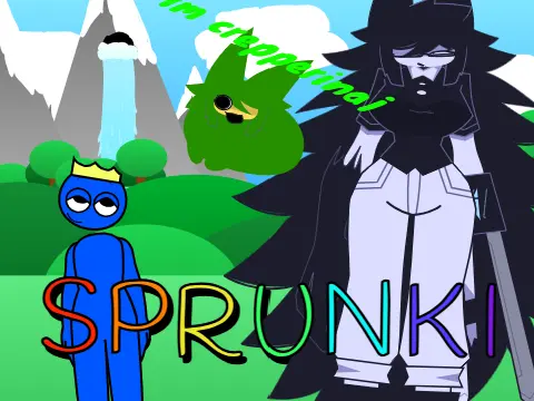 Official logo for Sprunki Retake New Human Update game