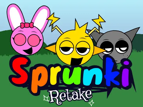 Sprunki Retake Normal Not Finished Game Logo