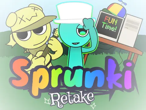 Sprunki Retake Original Game Logo