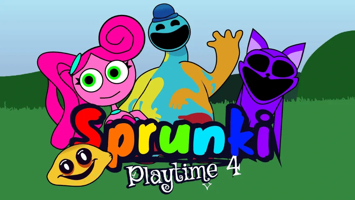 Sprunki Retake Poppy Playtime 4 Game Cover Art