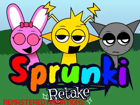 Sprunki Retake Remastered Animations game cover image