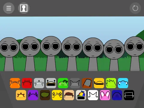 Play Sprunki Retake Remix with community view goals, secret unlocks, and character contests