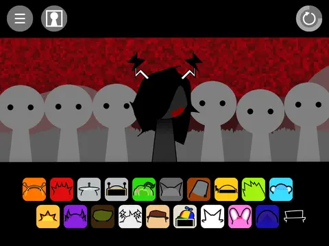 Sprunki Retake Remix Game Logo - Popular Fan-Made Sprunki Mod