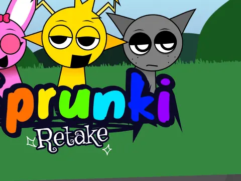Sprunki Retake Reupload Chocolate Factory Game Cover Art