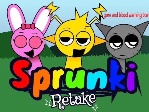 Sprunki Retake Scratch Port Remix V2 Game Cover