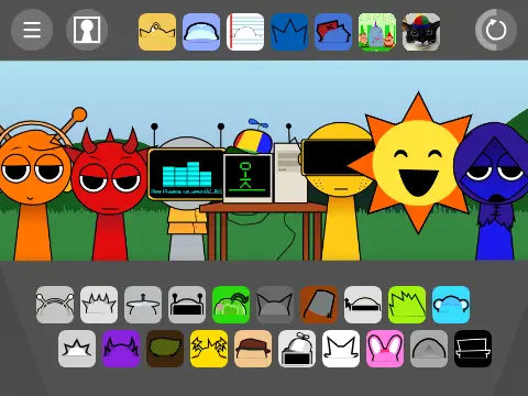 Sprunki Retake Scratch Version Is Mine game logo
