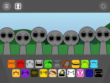 Sprunki Retake Scratch Version Not Mine Remix Game Cover