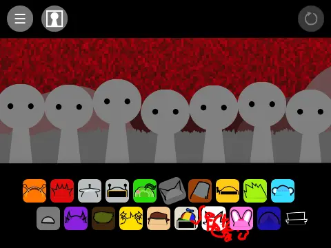 Sprunki Retake Scratch Version Not Mine Remix - Game Logo for Scratch Platform Port