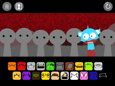 Official Sprunki Retake Shifted Remix game logo featuring remixed characters