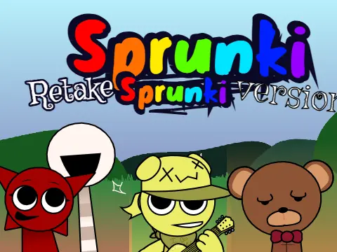 Sprunki Retake Version 2.0 Official Cover Art