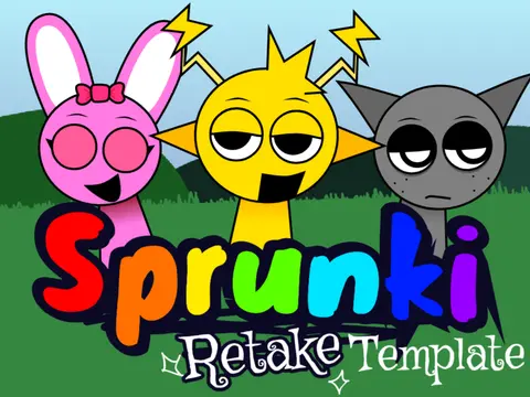 Sprunki Retake Template Mod Cover