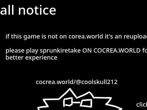 Sprunki Retake Scratch Port Game Cover - Unofficial Fan Version
