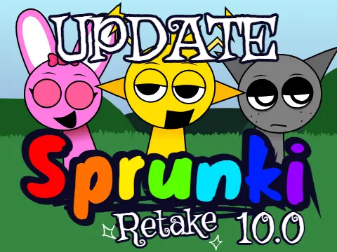 Sprunki Retake Update 1.0 Official Cover Art