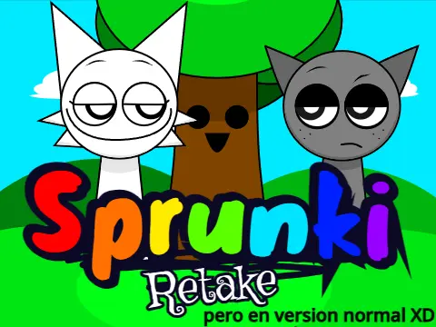 Sprunki Retake normal version game with balanced gameplay mechanics