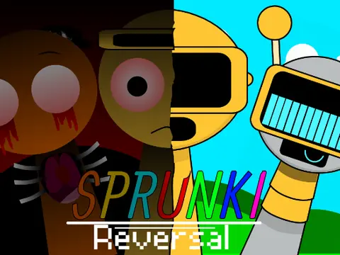Sprunki Reversal Big Update gameplay screenshot showing reversed mechanics