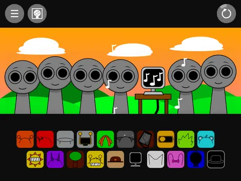 sprunki save remix v2 game logo