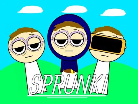 Sprunki School Mod Logo - Classroom Adventure Game