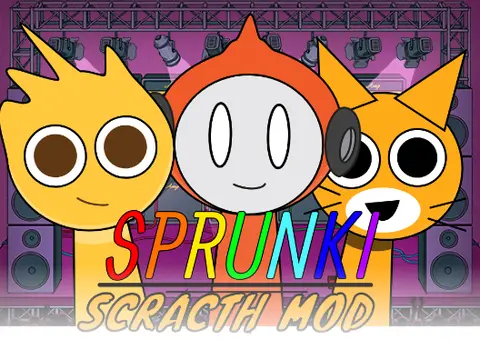 Sprunki Scratch-Mod Game Logo Cover